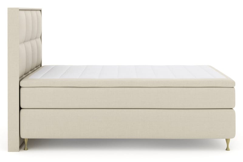 Select No 6 Komplett Sängpaket 140x200 Medium Watergel - Beige/Guld - Products - Möbler - Säng - Kontinentalsäng