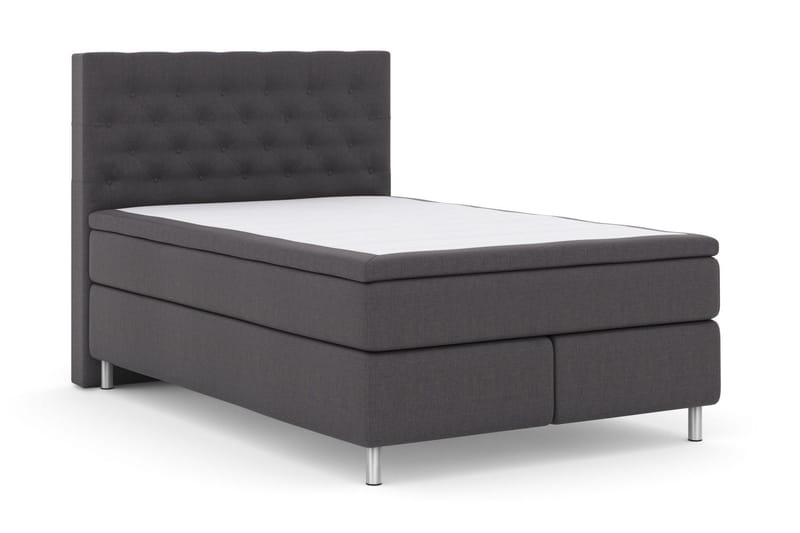 Select No 6 Komplett Sängpaket 140x200 Medium Watergel - Mörkgrå/Metall - Products - Möbler - Säng - Kontinentalsäng