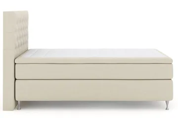 Select No 6 Kontinentalsäng 120x200 Fast Memory/Pocket - Beige/Silver - Products - Möbler - Säng - Enkelsäng