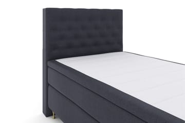 Select No 6 Kontinentalsäng 120x200 Fast Memory/Pocket - Blå/Guld - Products - Möbler - Säng - Enkelsäng