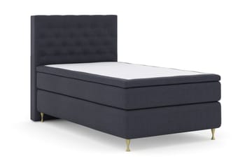 Select No 6 Kontinentalsäng 120x200 Fast Memory/Pocket - Blå/Guld - Products - Möbler - Säng - Enkelsäng