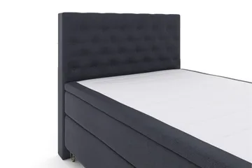Select No 6 Kontinentalsäng 140x200 Fast Latex/Memory - Blå/Metall V-Form - Products - Möbler - Säng - Kontinentalsäng