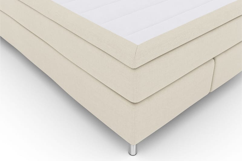 Select No 6 Kontinentalsäng 140x200 Fast Watergel - Beige/Metall - Products - Möbler - Säng - Kontinentalsäng