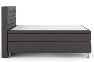 Select No 6 Kontinentalsäng 140x200 Fast Watergel - Mörkgrå/Metall - Products - Möbler - Säng - Kontinentalsäng