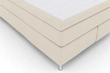 Select No 6 Kontinentalsäng 160x200 Fast Latex/Memory - Beige/Metall - Products - Möbler - Säng - Kontinentalsäng