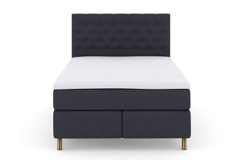 Select No 6 Kontinentalsäng 160x200 Fast Memory/Pocket - Blå/Koppar - Products - Möbler - Säng - Kontinentalsäng