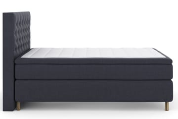 Select No 6 Kontinentalsäng 160x200 Fast Memory/Pocket - Blå/Metall - Products - Möbler - Säng - Kontinentalsäng