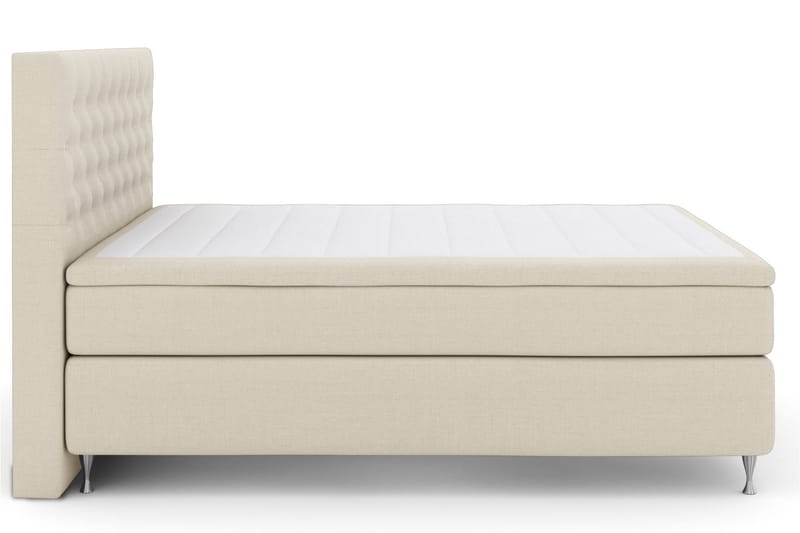Select No 6 Kontinentalsäng 180x200 Fast Watergel - Beige/Silver - Products - Möbler - Säng - Kontinentalsäng