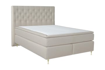 Select No 6 Kontinentalsäng 180x200 Fast/Medium Watergel - Beige/Guld - Products - Möbler - Säng - Kontinentalsäng