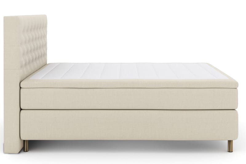 Select No 6 Kontinentalsäng 180x200 Medium Watergel - Beige/Koppar - Products - Möbler - Säng - Kontinentalsäng