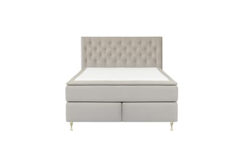 Select No 6 Kontinentalsäng 210x210 Fast Memory/Pocket - Beige/Guld - Products - Möbler - Säng - Kontinentalsäng