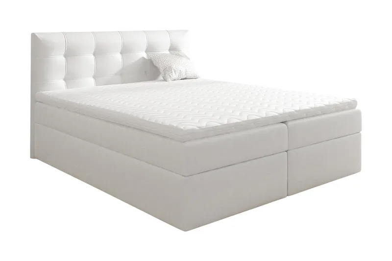 Skaftå Kontinentalsäng 140x200 - Svart/Vit - Products - Möbler - Säng - Säng med förvaring