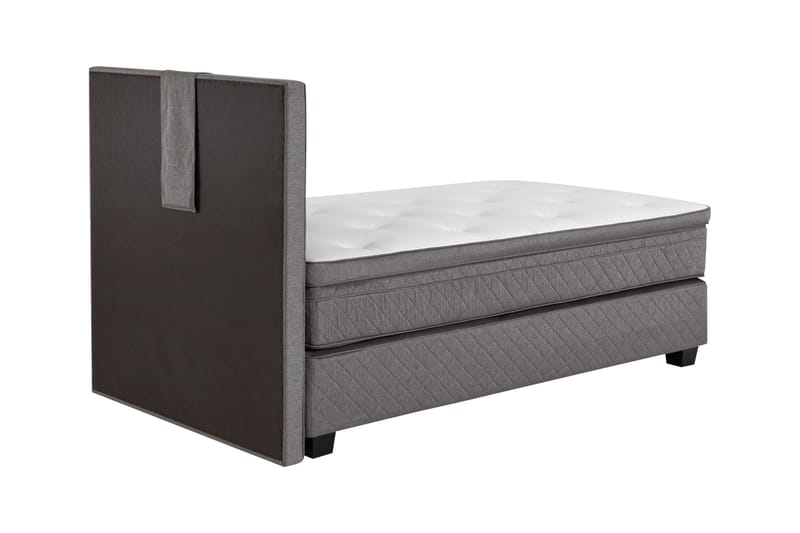 Sundborn Kontinentalsäng 120x200 cm - Grå - Products - Möbler - Säng - Enkelsäng