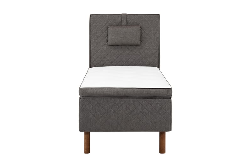 Sundborn Ramsäng 80x200 Medelfast Memory - Grå - Products - Möbler - Säng - Enkelsäng