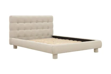 Teddy Komplett Sängpaket Sängram med Madrass 120x200 cm - Beige - Products - Möbler - Säng - Komplett sängpaket
