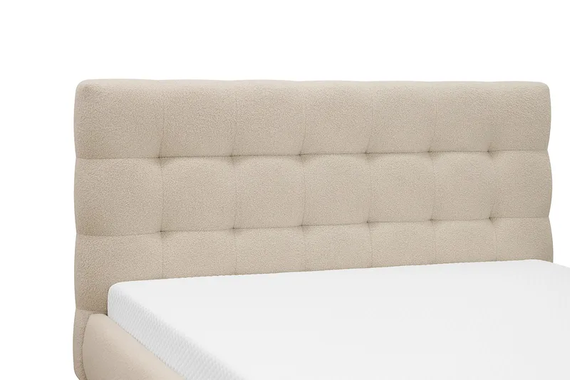 Teddy Komplett Sängpaket Sängram med Madrass 120x200 cm - Beige - Products - Möbler - Säng - Komplett sängpaket