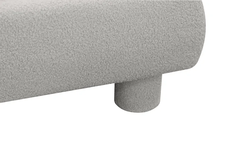 Teddy Komplett Sängpaket Sängram med Madrass 120x200 cm - Grå - Products - Möbler - Säng - Komplett sängpaket