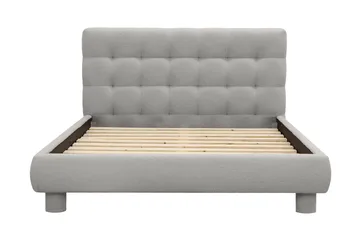 Teddy Komplett Sängpaket Sängram med Madrass 120x200 cm - Grå - Products - Möbler - Säng - Komplett sängpaket