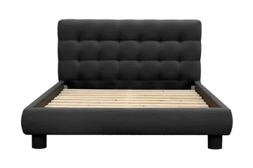 Teddy Komplett Sängpaket Sängram med Madrass 120x200 cm - Svart - Products - Möbler - Säng - Komplett sängpaket