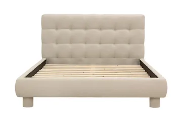 Teddy Komplett Sängpaket Sängram med Madrass 140x200 cm - Beige - Products - Möbler - Säng - Komplett sängpaket