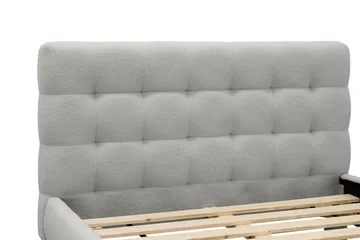 Teddy Komplett Sängpaket Sängram med Madrass 140x200 cm - Grå - Products - Möbler - Säng - Komplett sängpaket