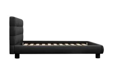 Teddy Komplett Sängpaket Sängram med Madrass 140x200 cm - Svart - Products - Möbler - Säng - Komplett sängpaket