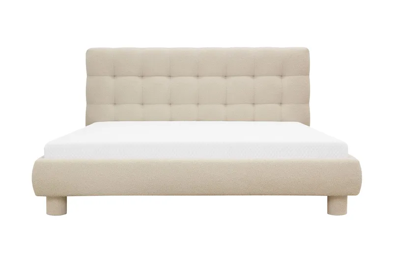 Teddy Komplett Sängpaket Sängram med Madrass 160x200 cm - Beige - Products - Möbler - Säng - Komplett sängpaket