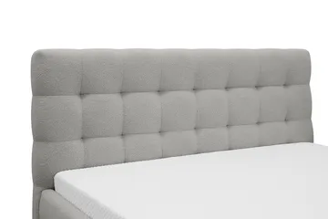 Teddy Komplett Sängpaket Sängram med Madrass 160x200 cm - Grå - Products - Möbler - Säng - Komplett sängpaket