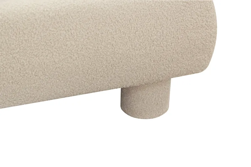 Teddy Komplett Sängpaket Sängram med Madrass 180x200 cm - Beige - Products - Möbler - Säng - Komplett sängpaket