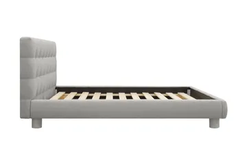 Teddy Komplett Sängpaket Sängram med Madrass 180x200 cm - Grå - Products - Möbler - Säng - Komplett sängpaket