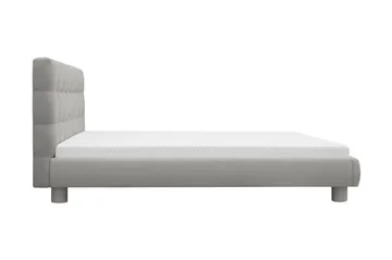 Teddy Komplett Sängpaket Sängram med Madrass 180x200 cm - Grå - Products - Möbler - Säng - Komplett sängpaket