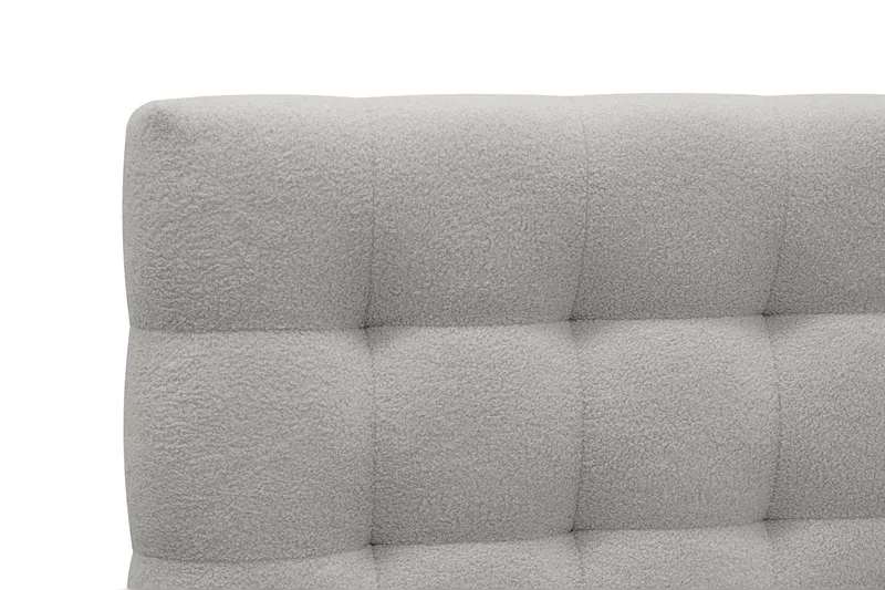 Teddy Komplett Sängpaket Sängram med Madrass 180x200 cm - Grå - Products - Möbler - Säng - Komplett sängpaket