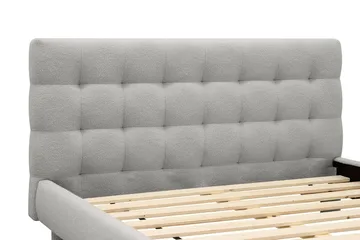 Teddy Komplett Sängpaket Sängram med Madrass 180x200 cm - Grå - Products - Möbler - Säng - Komplett sängpaket