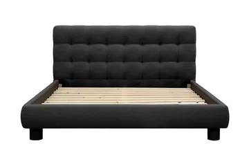 Teddy Komplett Sängpaket Sängram med Madrass 180x200 cm - Svart - Products - Möbler - Säng - Komplett sängpaket