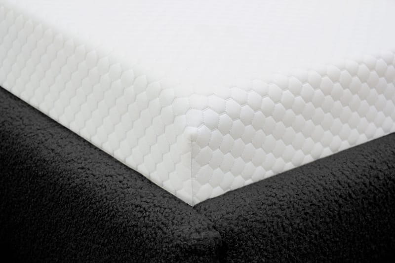 Teddy Komplett Sängpaket Sängram med Madrass 180x200 cm - Svart - Products - Möbler - Säng - Komplett sängpaket