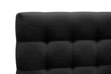 Teddy Komplett Sängpaket Sängram med Madrass 180x200 cm - Svart - Products - Möbler - Säng - Komplett sängpaket