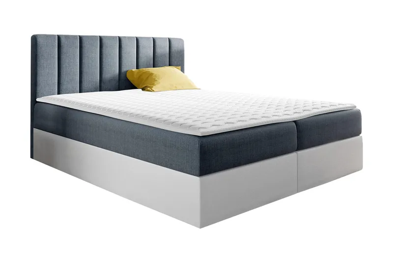 Vasil Kontinentalsäng 180x200 - Grå - Products - Möbler - Säng - Säng med förvaring