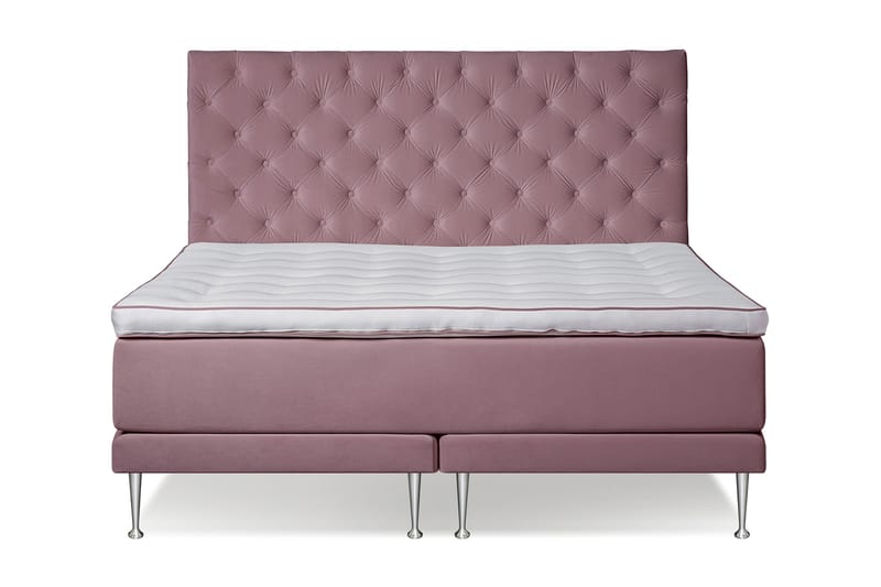 Victoria Komplett Sängpaket 160x200 - Cerise - Products - Möbler - Säng - Kontinentalsäng