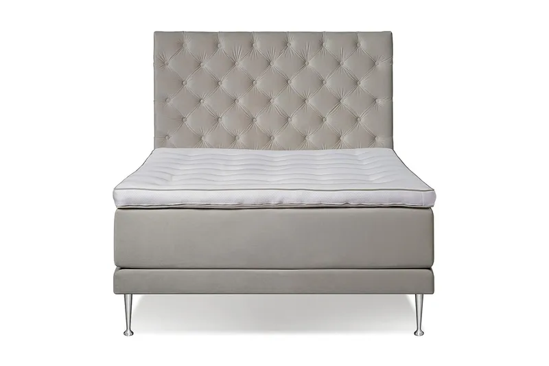 VICTORIA Kontinentalsäng 140 - Beige - Products - Möbler - Säng - Kontinentalsäng