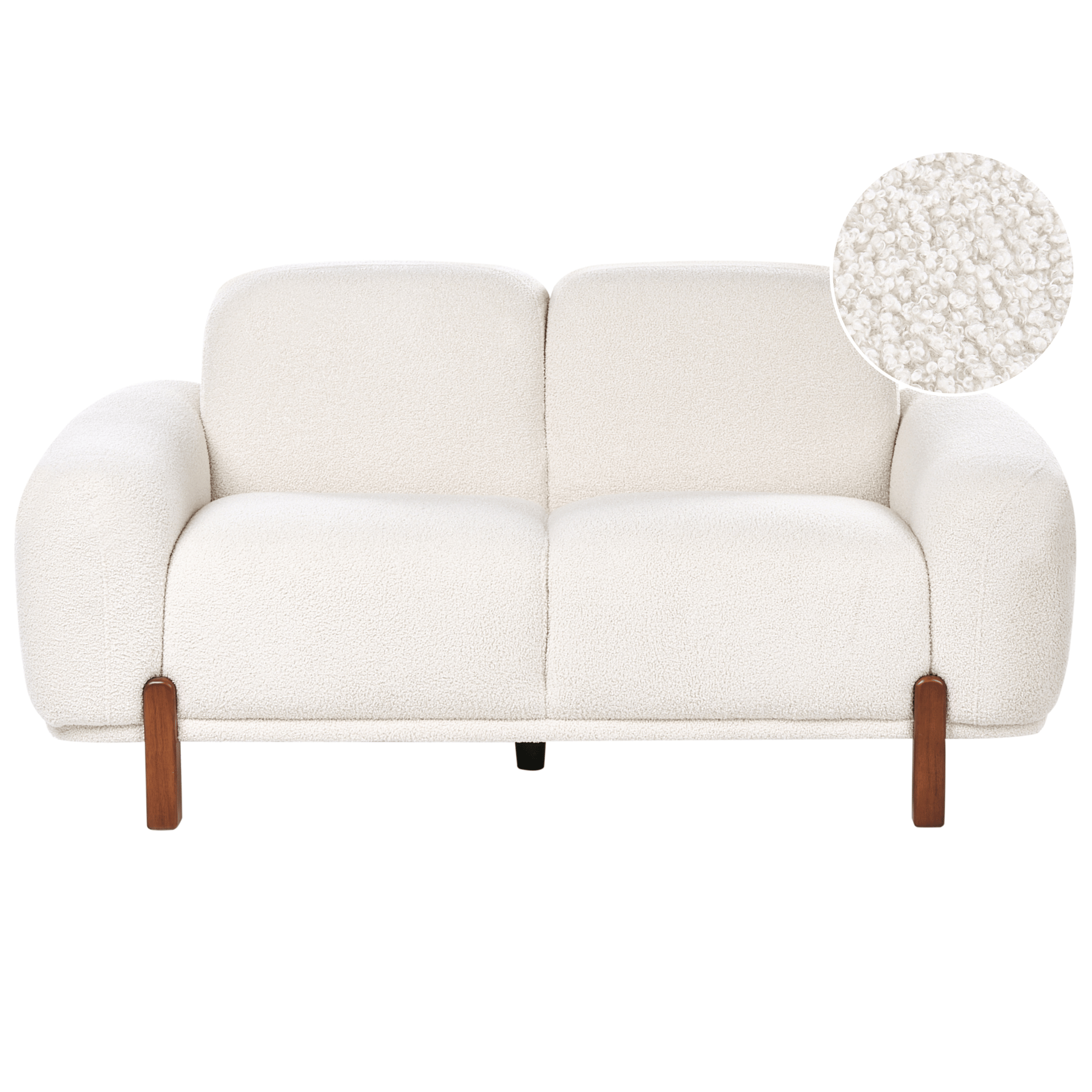 2-sits soffa Odnes i Bouclé