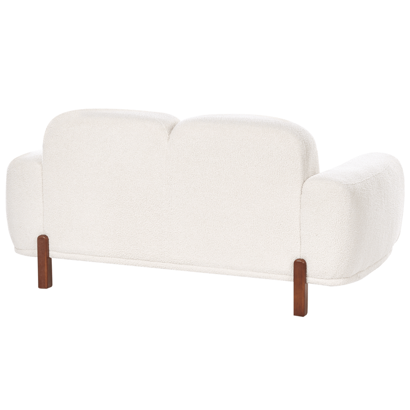 2-sits soffa Odnes i Bouclé - Vit - Products - Möbler - Soffa - 2 sits soffa