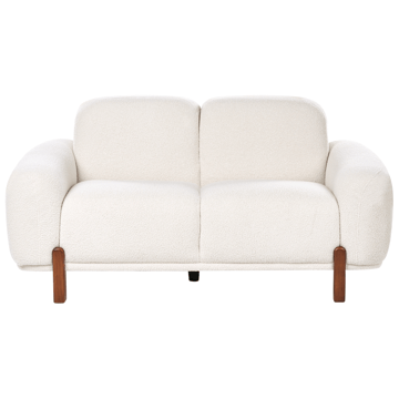 2-sits soffa Odnes i Bouclé - Vit - Products - Möbler - Soffa - 2 sits soffa