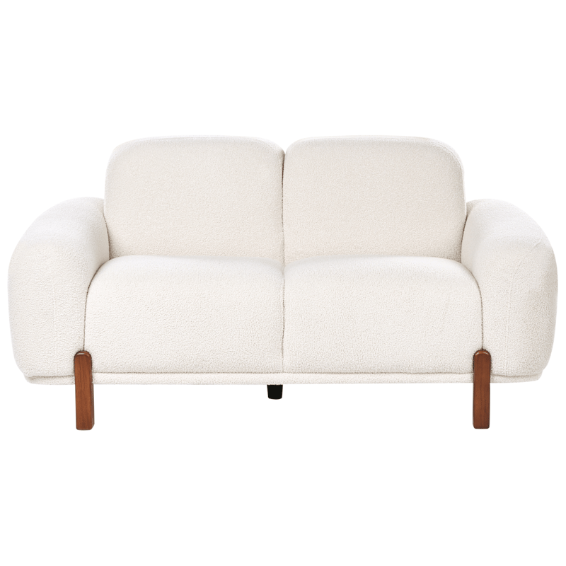 2-sits soffa Odnes i Bouclé - Vit - Products - Möbler - Soffa - 2 sits soffa