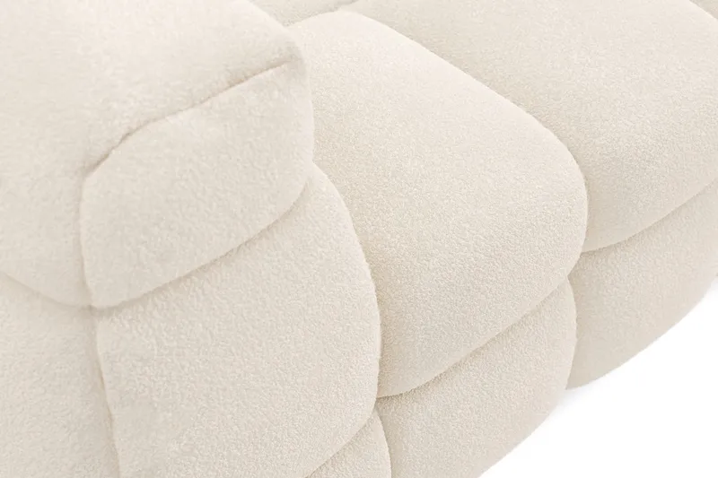 Elise 3-sits Bubblig Soffa - Beige - Products - Möbler - Soffa - 3 sits soffa
