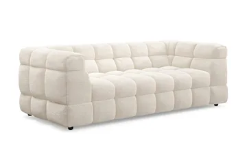 Elise 3-sits Bubblig Soffa - Beige - Products - Möbler - Soffa - 3 sits soffa