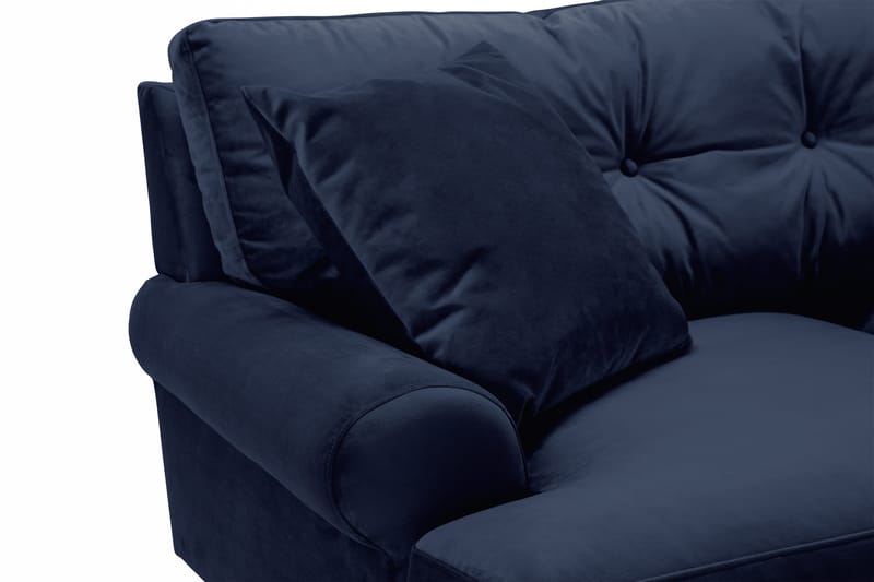 Andrew 2-sits Sammetssoffa - Blå - Products - Möbler - Soffa - 2 sits soffa