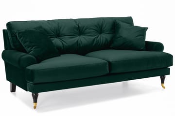Andrew 2-sits Sammetssoffa - Grön - Products - Möbler - Soffa - 2 sits soffa