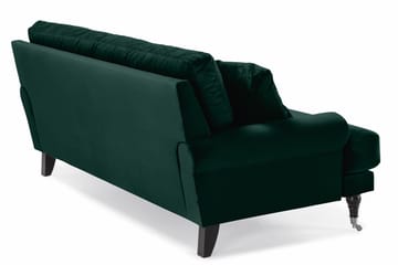 Andrew 2-sits Sammetssoffa - Grön - Products - Möbler - Soffa - 2 sits soffa