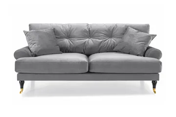 Andrew 2-sits Sammetssoffa