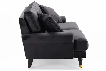 Andrew 2-sits Sammetssoffa - Mörkgrå - Products - Möbler - Soffa - 2 sits soffa